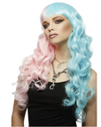 Manic Panic Siren Wig - Cotton Candy Angel, side view