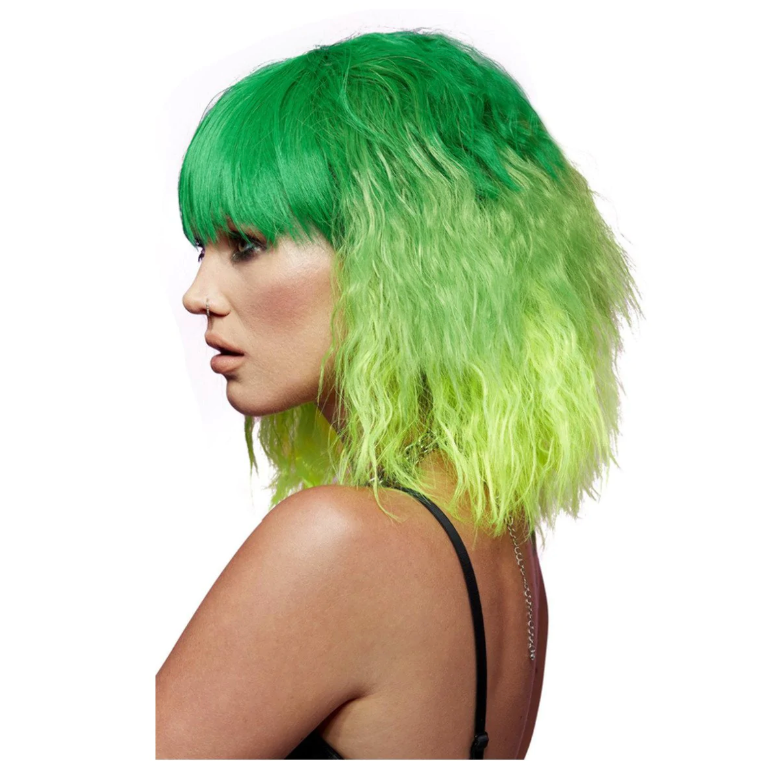 Manic Panic Trash Goddess Wig - Venus Envy, side view