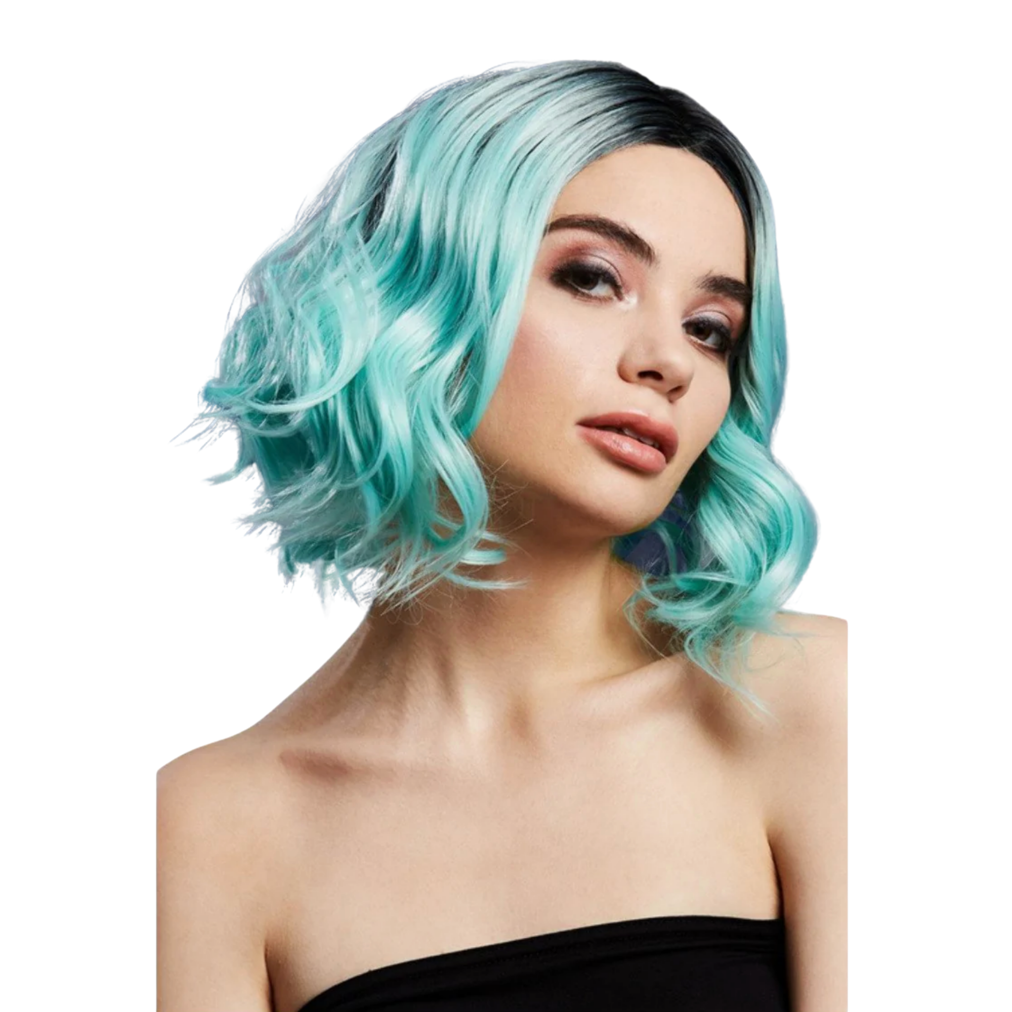 Smiffys Fever Kourtney Wig - Peppermint