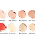 MUD Cosmetics Corrector, swatches