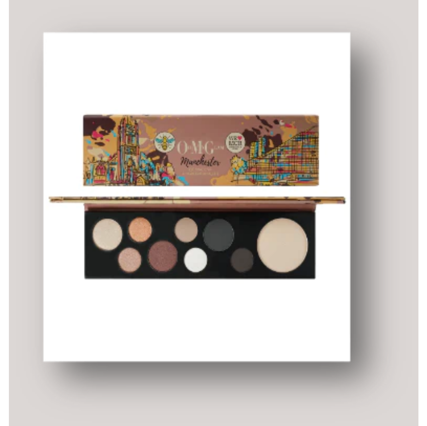 Oh My Glam Manchester City Palette