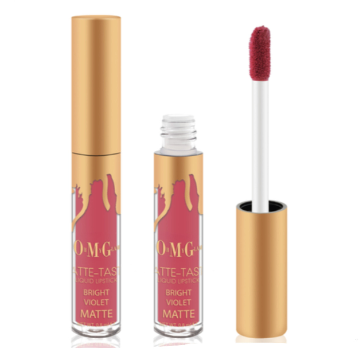 Oh My Glam MATTE-TASTIC 6 MINI-MATTE LIQUID LIPSTICK - Bright Violet