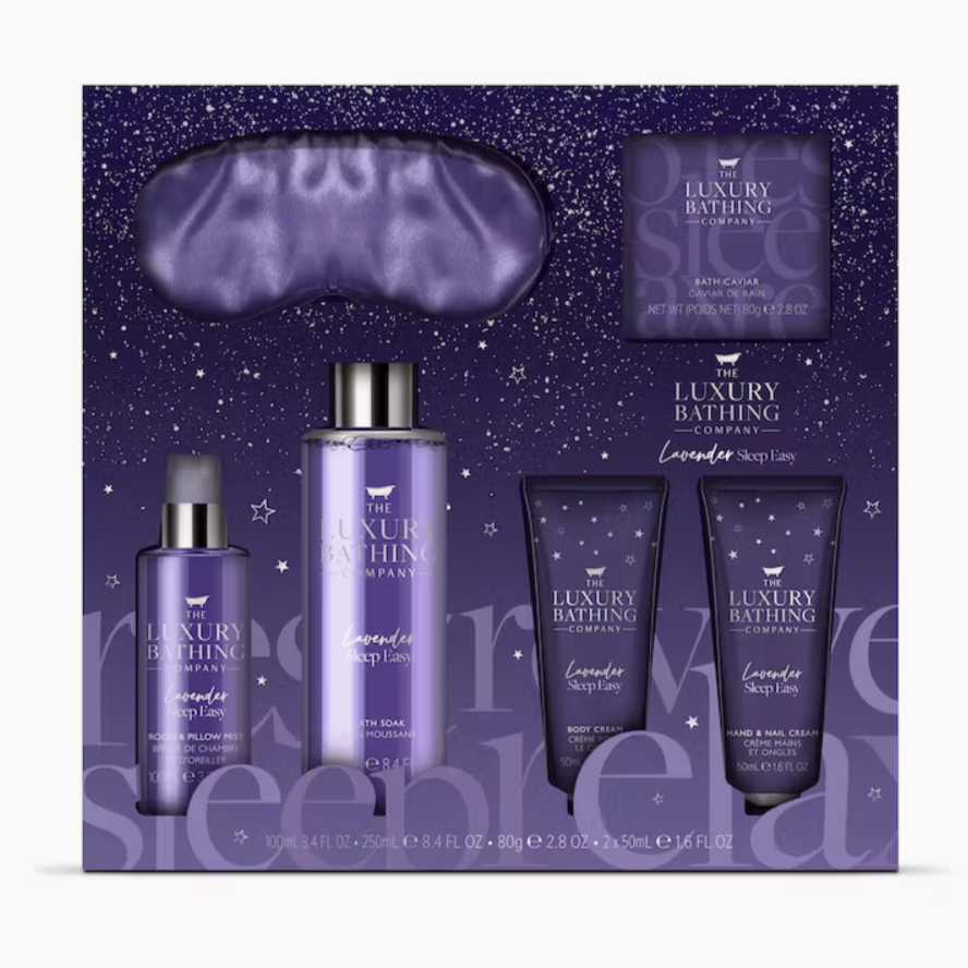 The Luxury Bathing Company - Lavender Sleep Easy Umtilmate Wellbeing Set