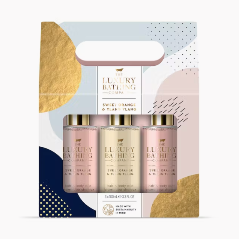 The Luxury Bathing Company - Sweet Orange & Ylang Ylang Tri Of Body Mists