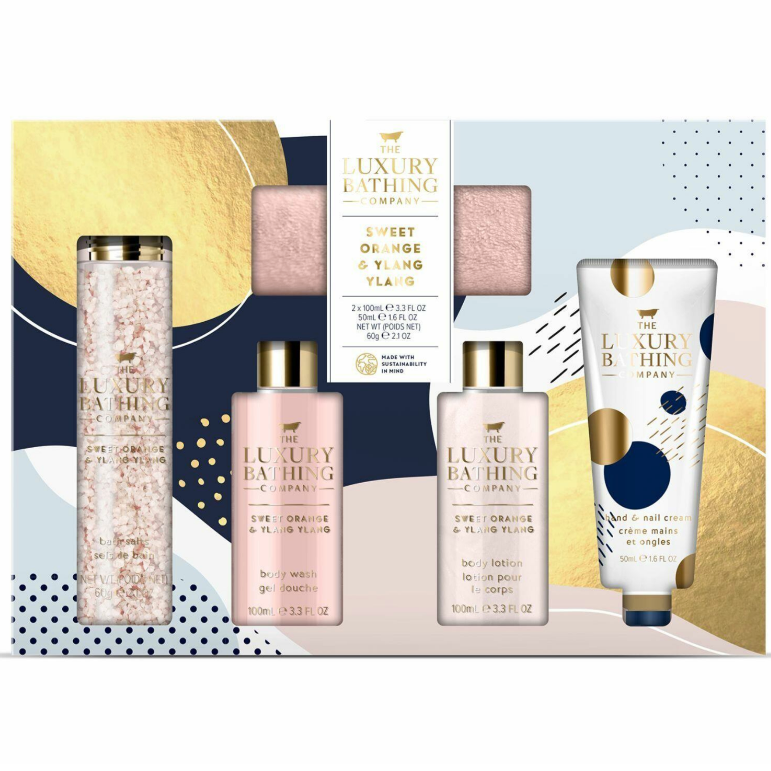 The Luxury Bathing Company - Sweet Orange & Ylang Ylang Head To Toe Pamper Set