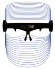 GLO24K 7 Colour LED Beauty Mask, blue lightr