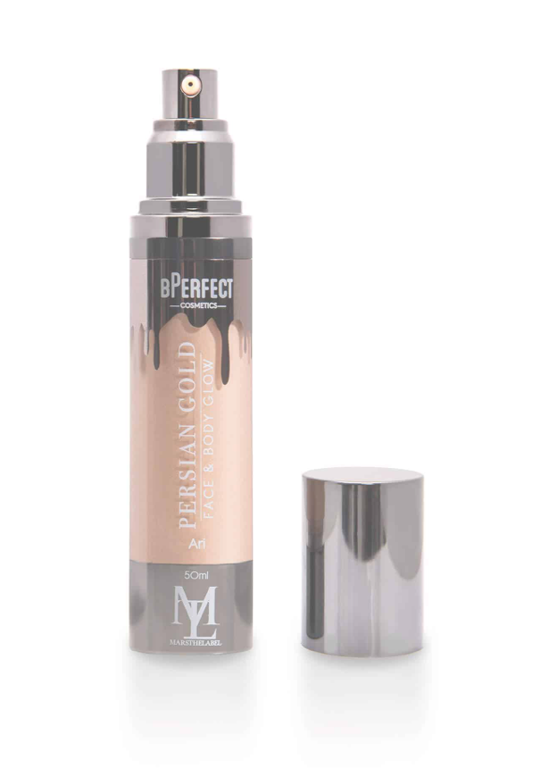 bPerfect X Mars The Label PERSIAN GOLD – FACE & BODY GLOW Ari