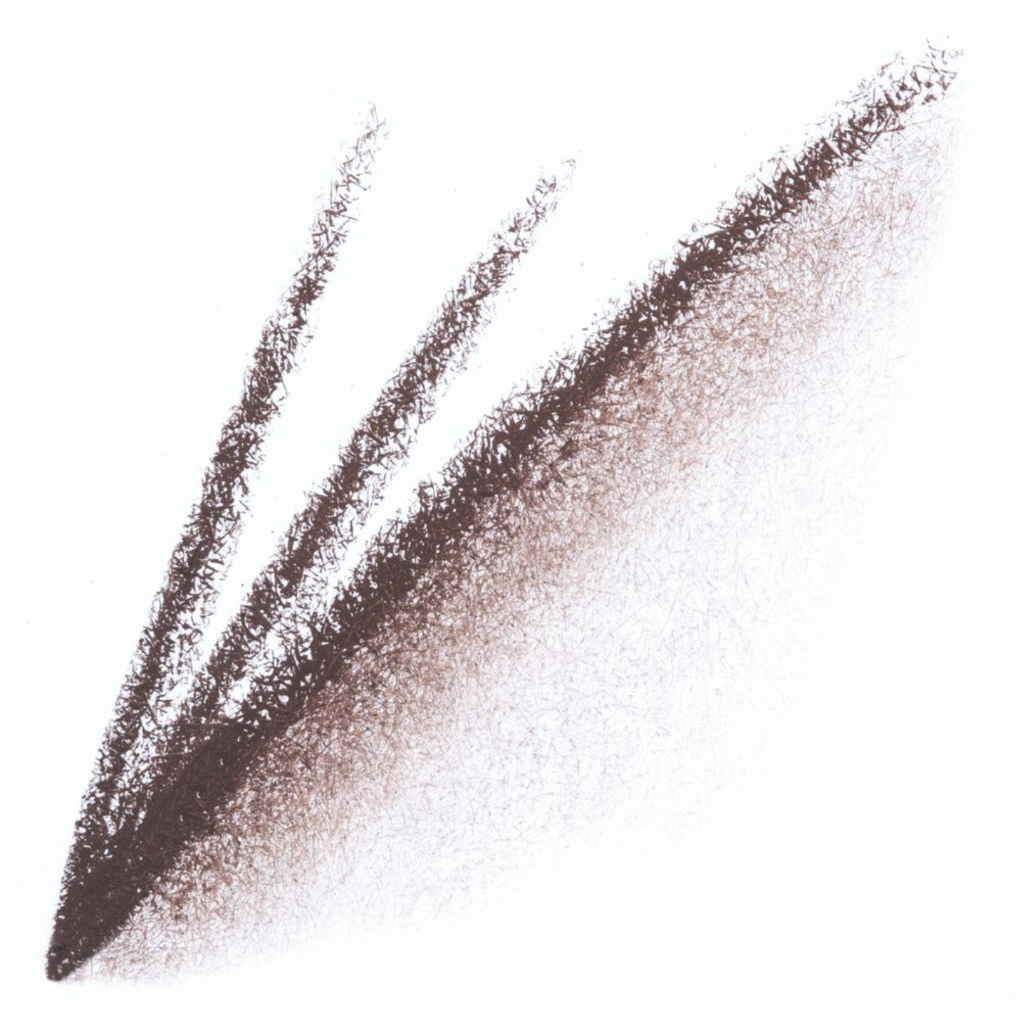 MUD Cosmetics Eye Pencil, Rich Brown swatch