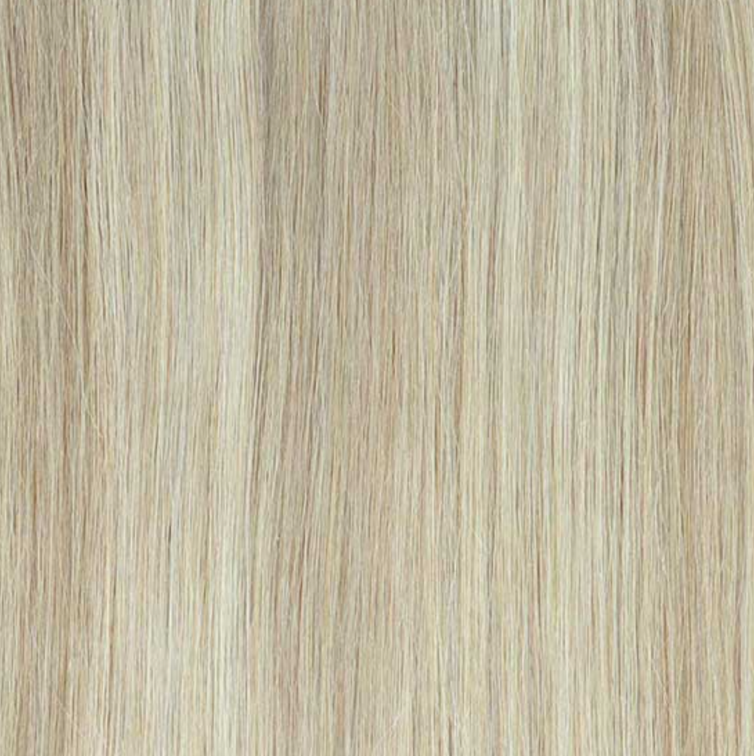 BEAUTY WORKS 18 &quot; Deluxe Remy Instant Clip-In Extensions Barley Blonde