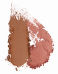 INGLOT X MAURA Bask in the Glow Duo Palettes Sunset swatch