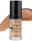 LA Girl PRO. Coverage HD Long Wear Illuminating Liquid Foundation Natural