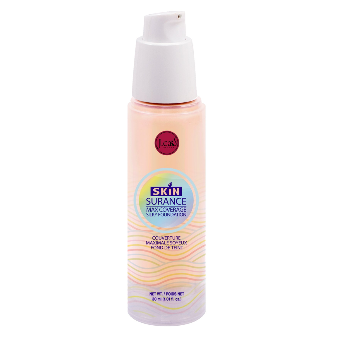 J Cat Skinsurance Max Coverage Silky Foundation - Pearl
