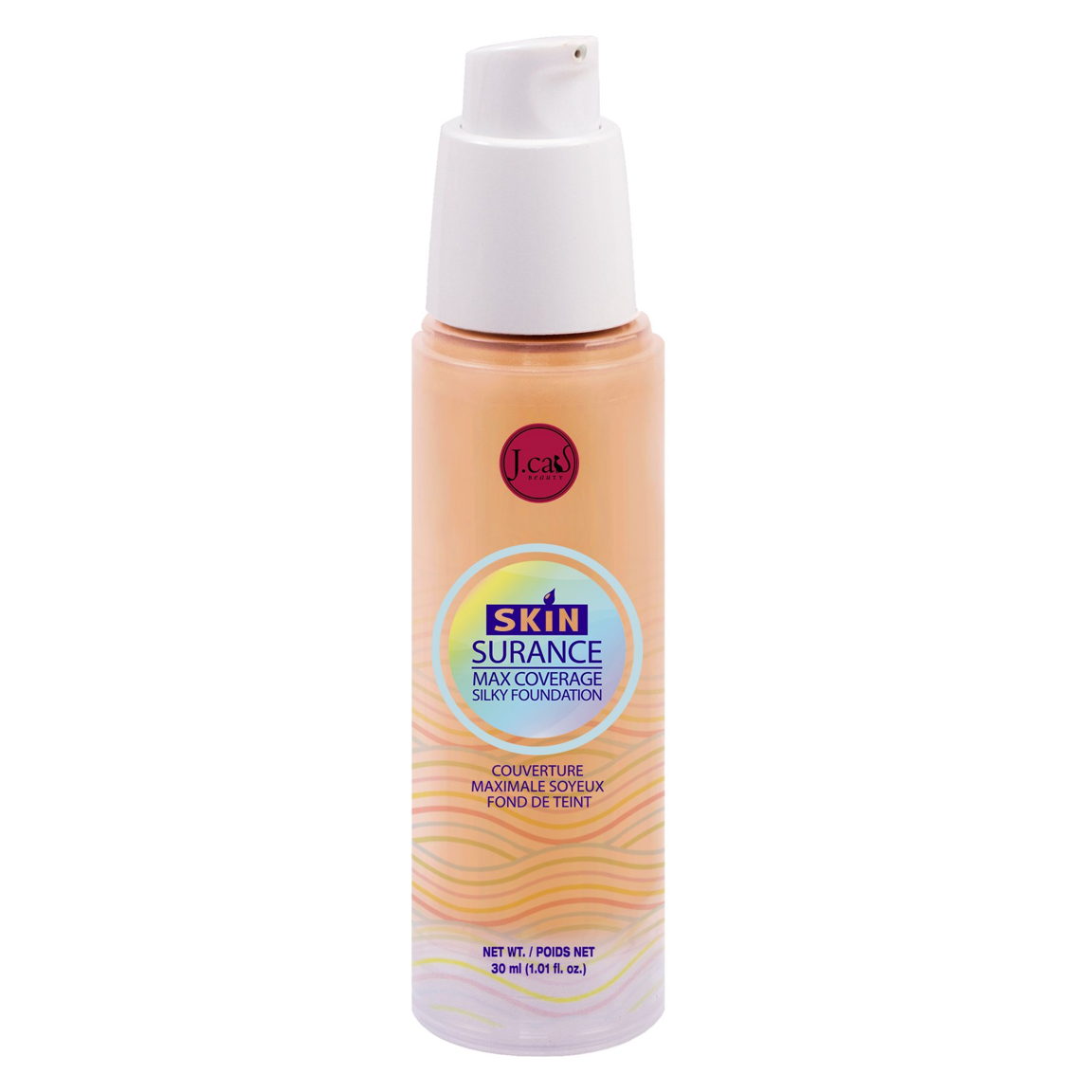 J Cat Skinsurance Max Coverage Silky Foundation - Custard