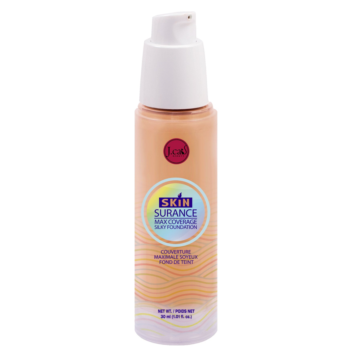 J Cat Skinsurance Max Coverage Silky Foundation - Buff