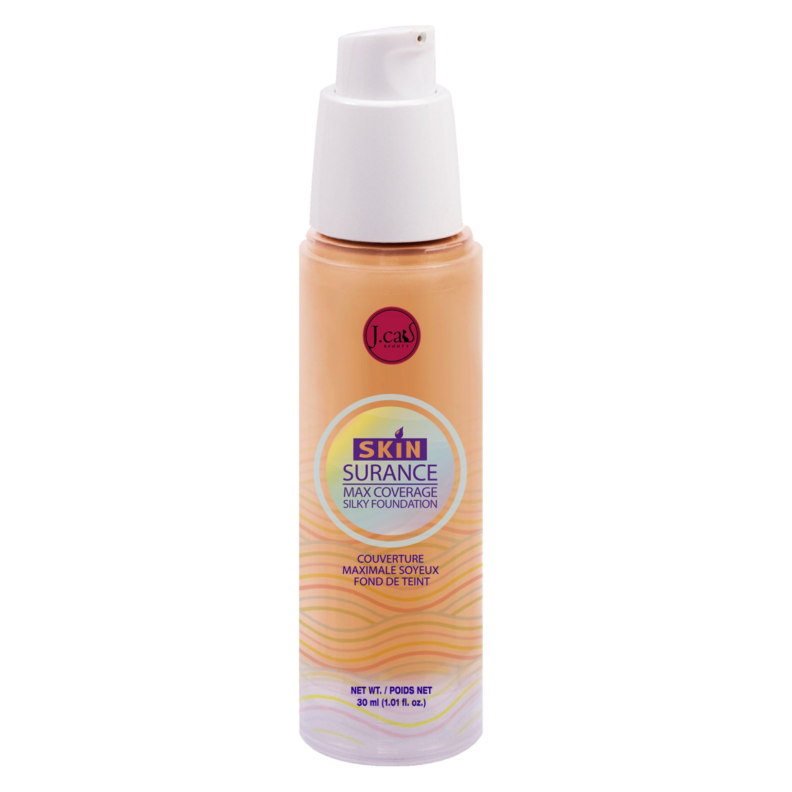 J Cat Skinsurance Max Coverage Silky Foundation - Soft Taupe