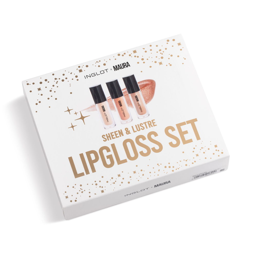 INGLOT X Maura Sheen & Lustre Mini Lip Gloss Set