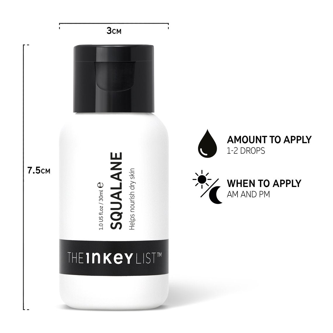 The Inkey List SQUALANE, spec
