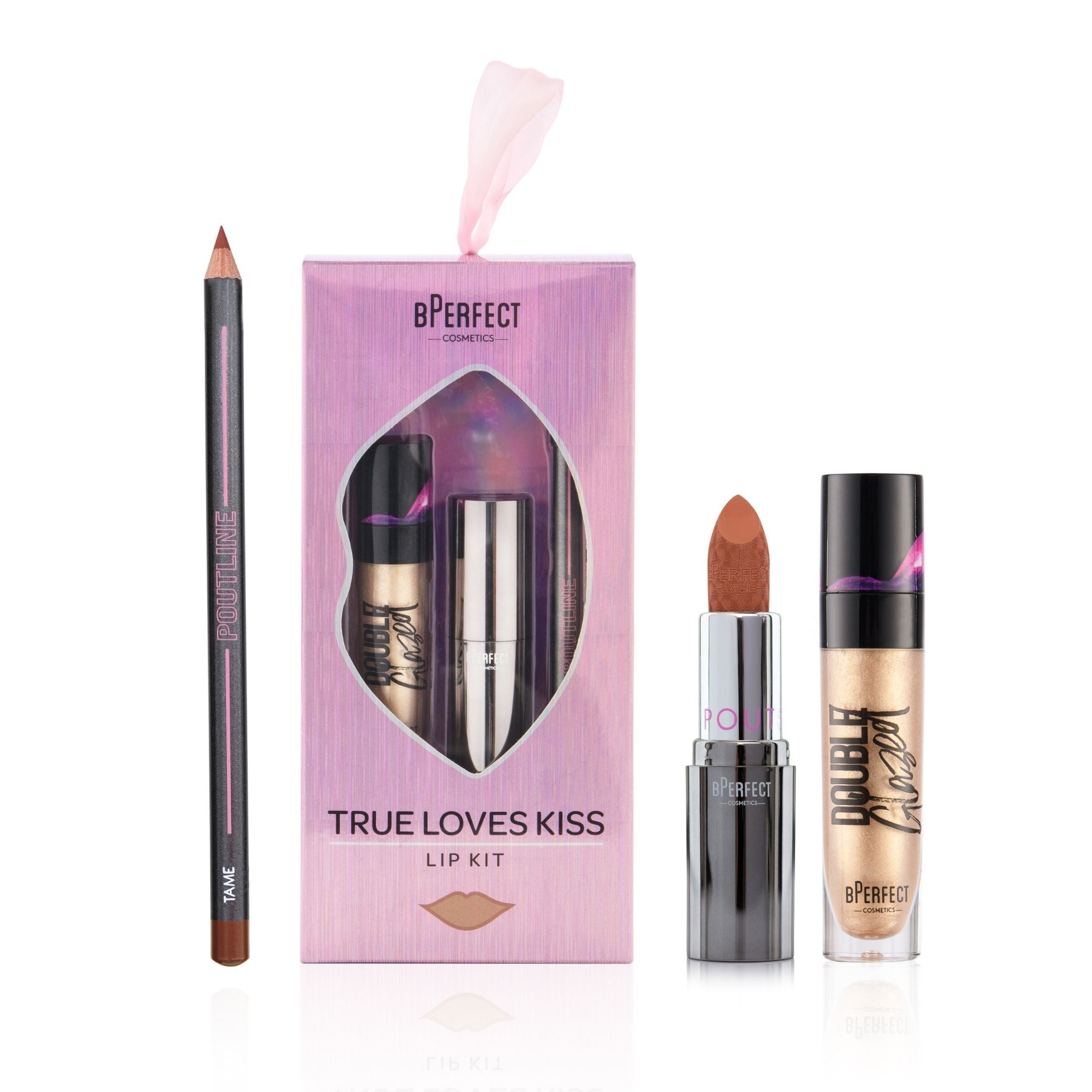 bPerfect True Love Kiss Christmas Lip Kit, open