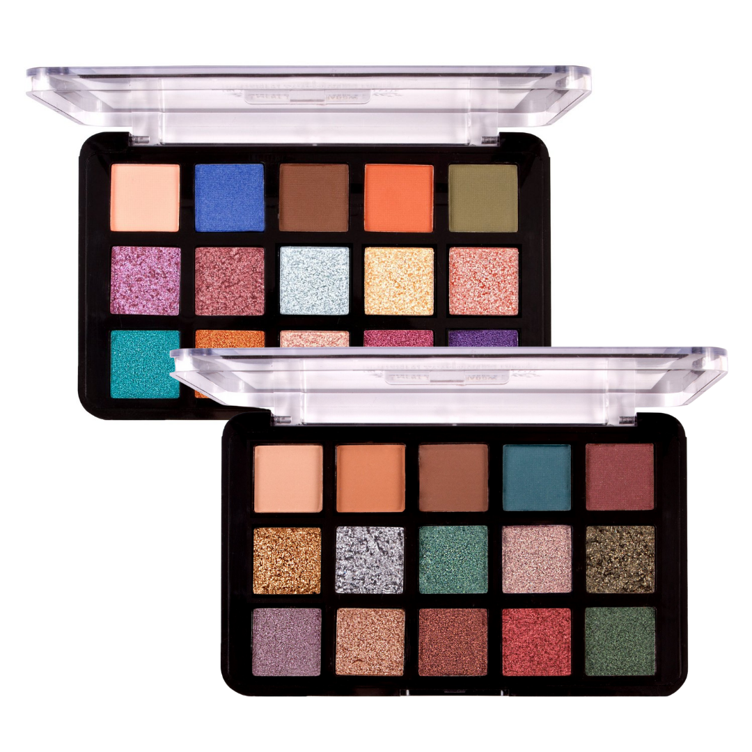 J Cat DIA & NOCHE Tri-Element 15 Eyeshadow Palettes