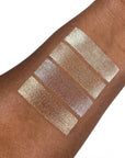 GERARD COSMETICS BB Plus Illumination Creme, swatches on darker skin tone