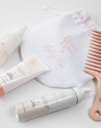 BEAUTY WORKS X Molly Mae Gloss Haircare Kit, with contents out