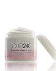 GLO24K Body Butter, open jar