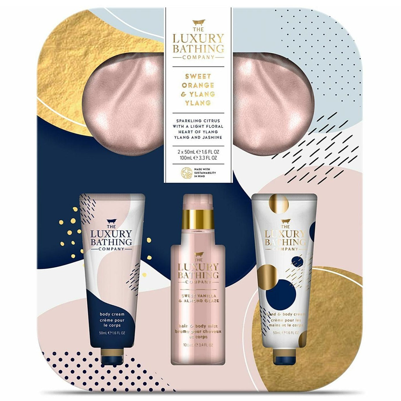 The Luxury Bathing Company - Sweet Orange & Ylang Ylang Head Pamper Set