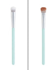 Before and after ISOCLEAN Makeup Brush Cleaner With Spray Top