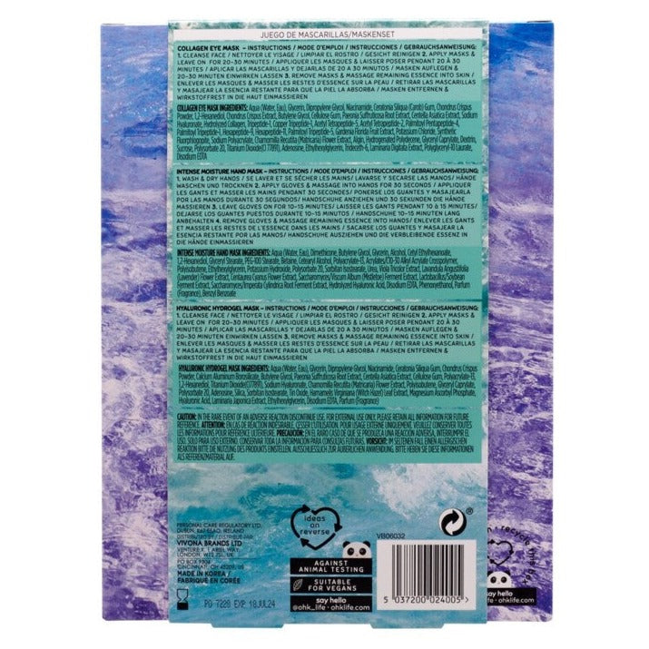 Oh K! Hyaluronic Trio Set, back view