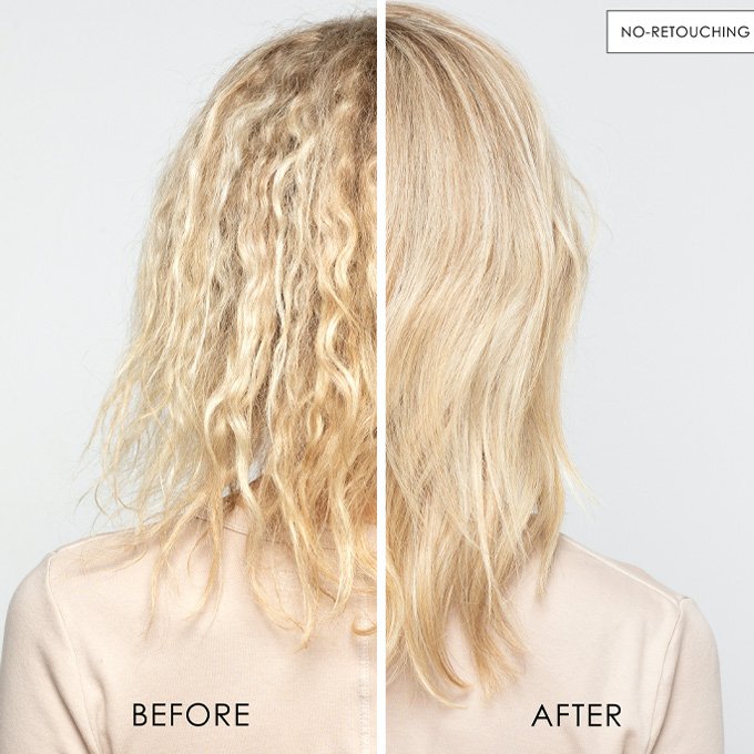 Olaplex Nº.8 Bond Intense Moisture Mask before and after
