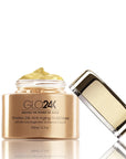GLO24K Timeless 24k Anti-Ageing Gold Mask, open