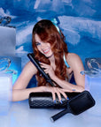 Model with ghd Platinum+ Hair Straightener Gift Set
