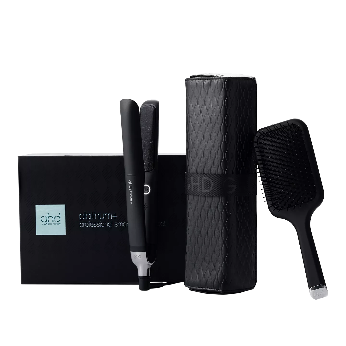 ghd Platinum+ Hair Straightener Gift Set, with gift box
