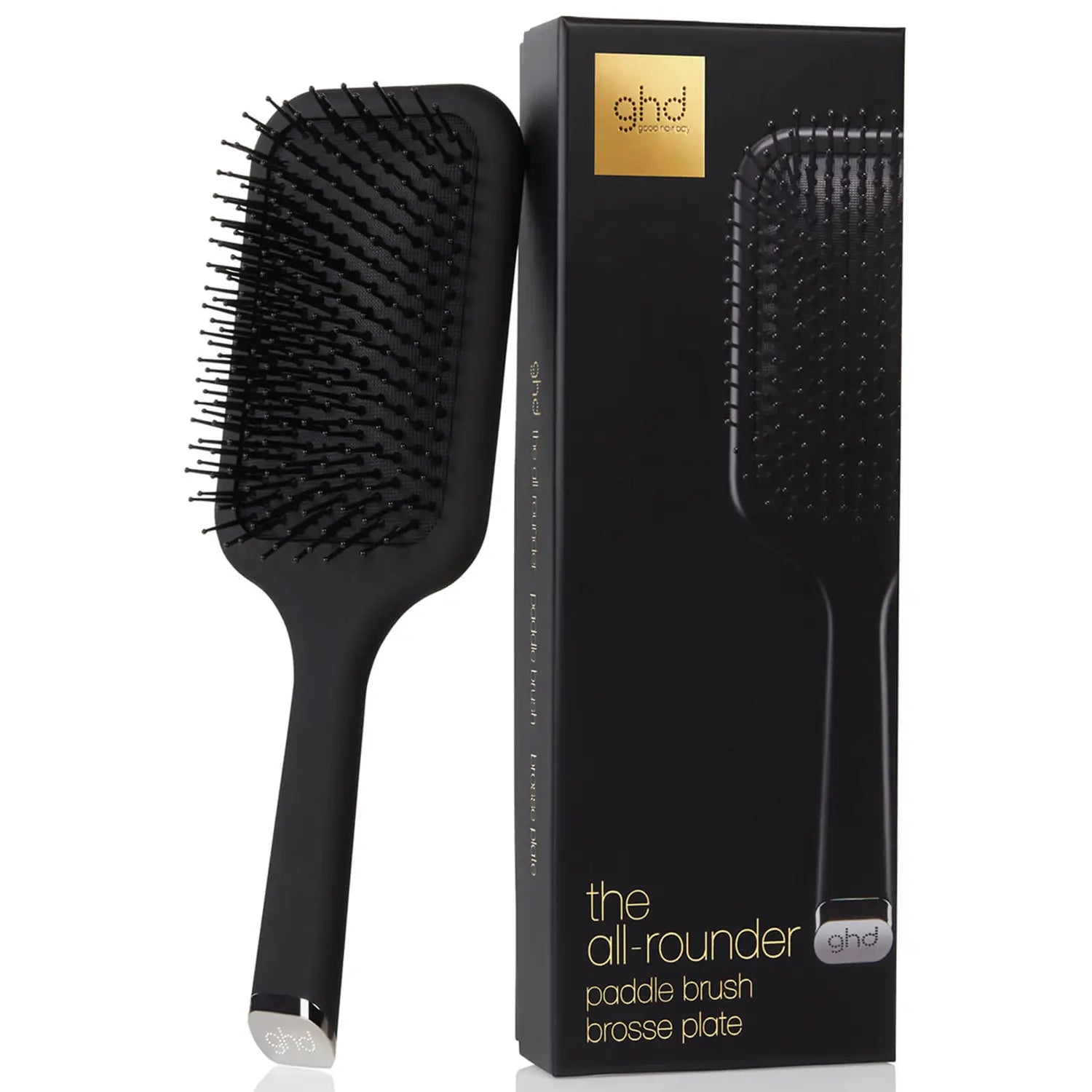 ghd The All Rounder - Paddle Brush, with packaging