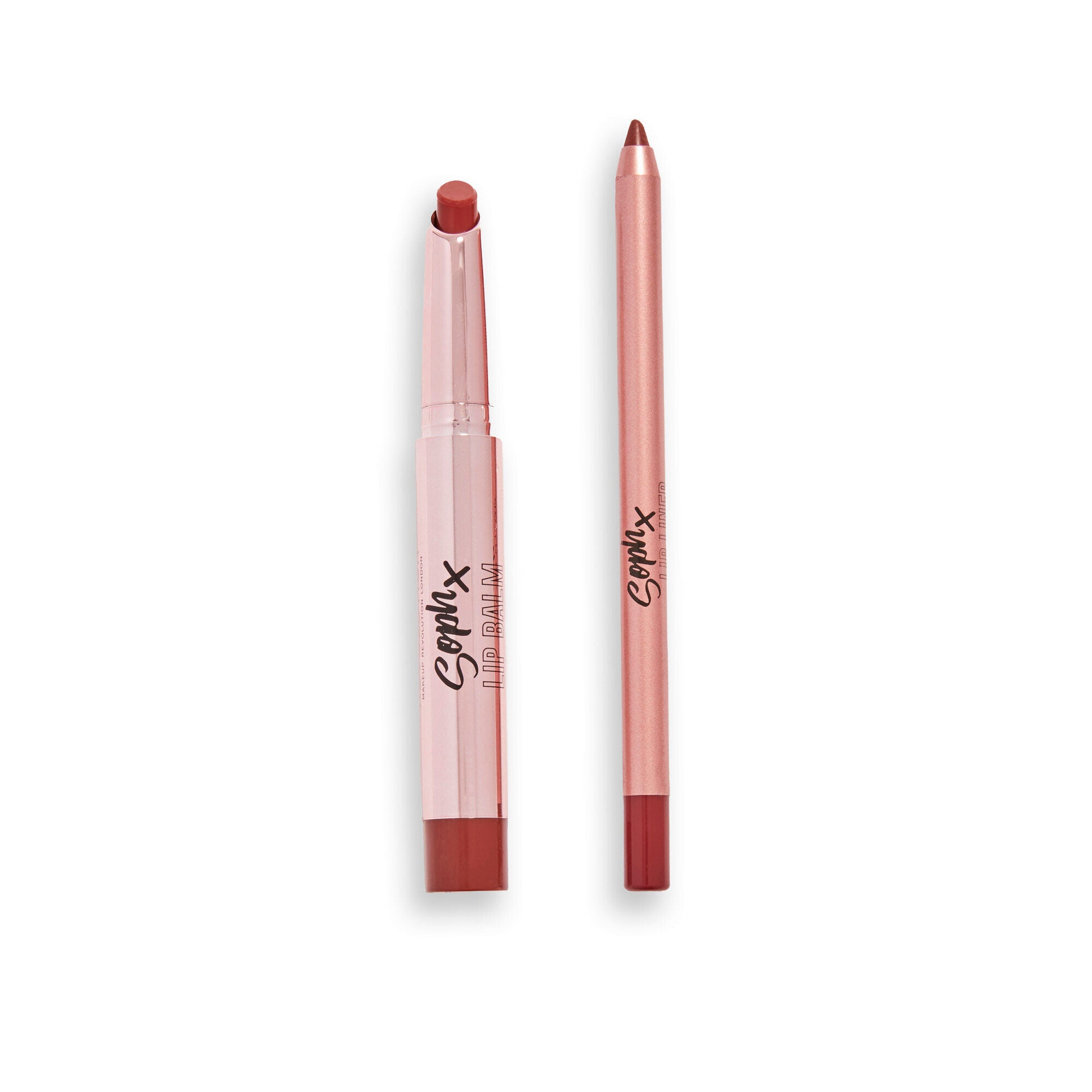 Makeup Revolution X Soph Lip Set - Toffee Drizzle, open