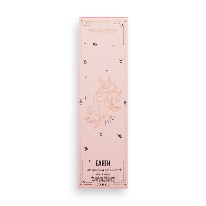 Makeup Revolution Fantasy Earth Lip Kit, packaging