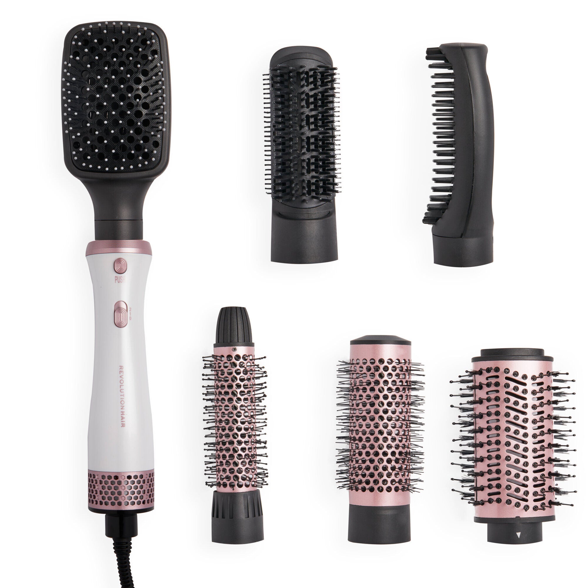 Revolution Haircare Mega Blow Out 6 in 1 Hot Air Brush Set