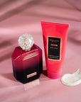 Makeup Revolution Passion Eau De Toilette & Body Lotion Gift Set , products with swatch