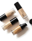 Inglot All Covered Foundation, various shades