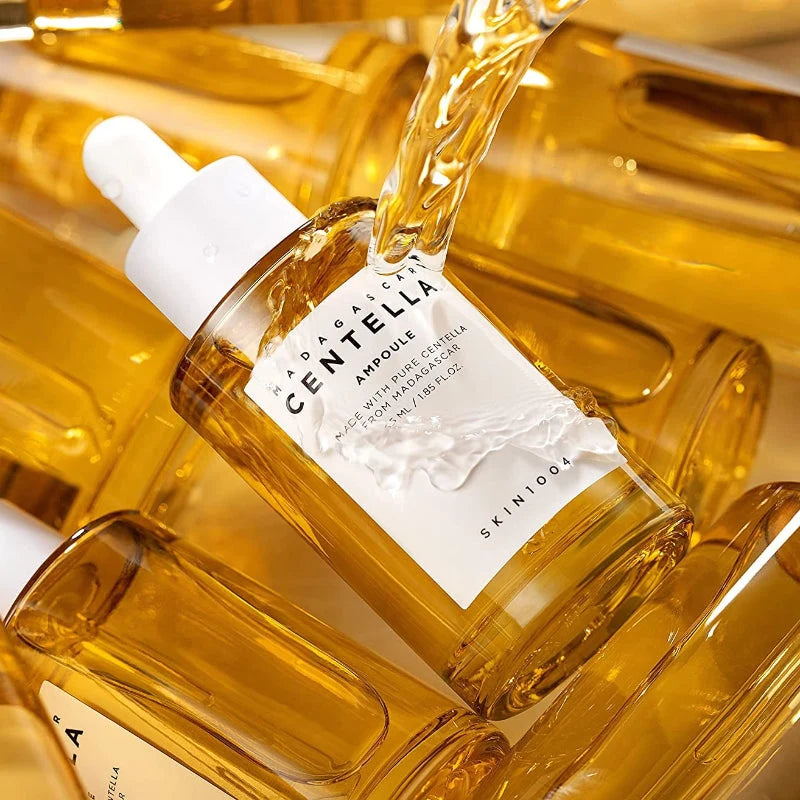 Skin1004 Madagascar Centella Ampoule with swatch of product