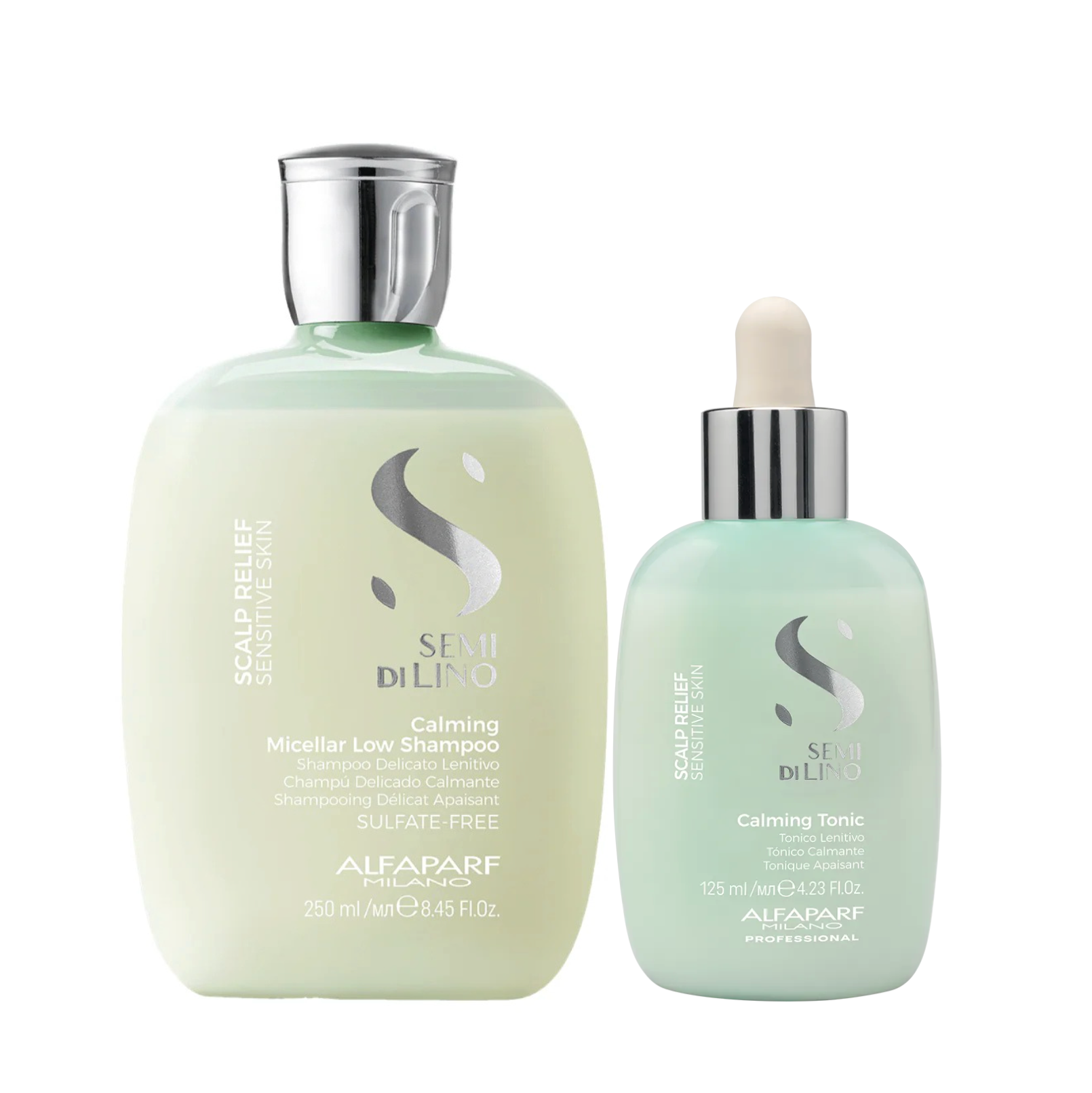Alfaparf Milano Semi Di Lino Scalp Rebalance Calming Bundle
