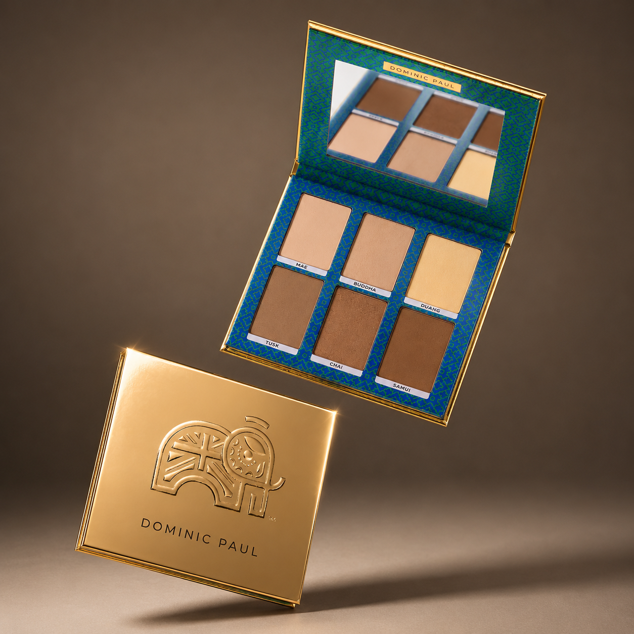 Dominic Paul Contour Palette packaging