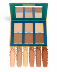 Dominic Paul Contour Palette with swatches
