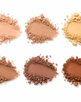 Dominic Paul Contour Palette - individual swatches of shades