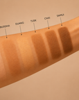Dominic Paul Contour Palette - swatches on model's arm