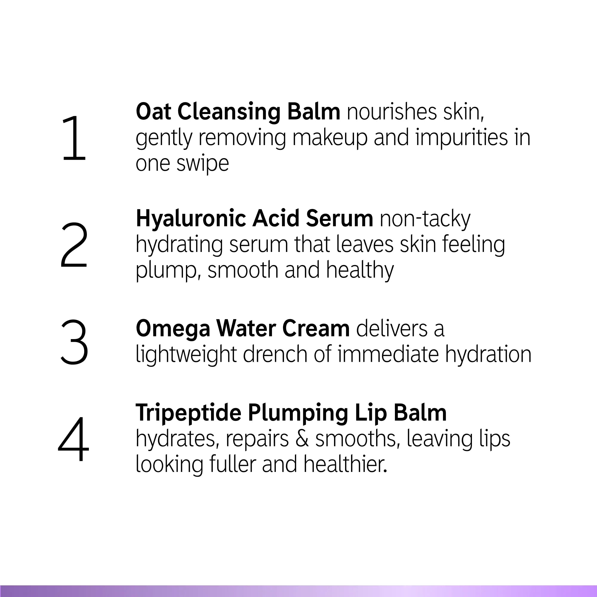 Benefits of using HThe Inkey List The Hydration Edit Routine 