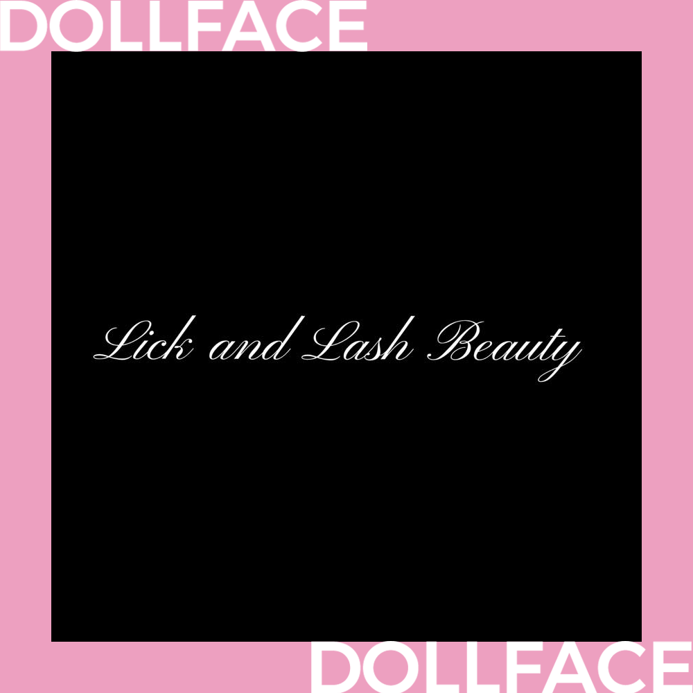 Doll Face X Lick & Lash logo