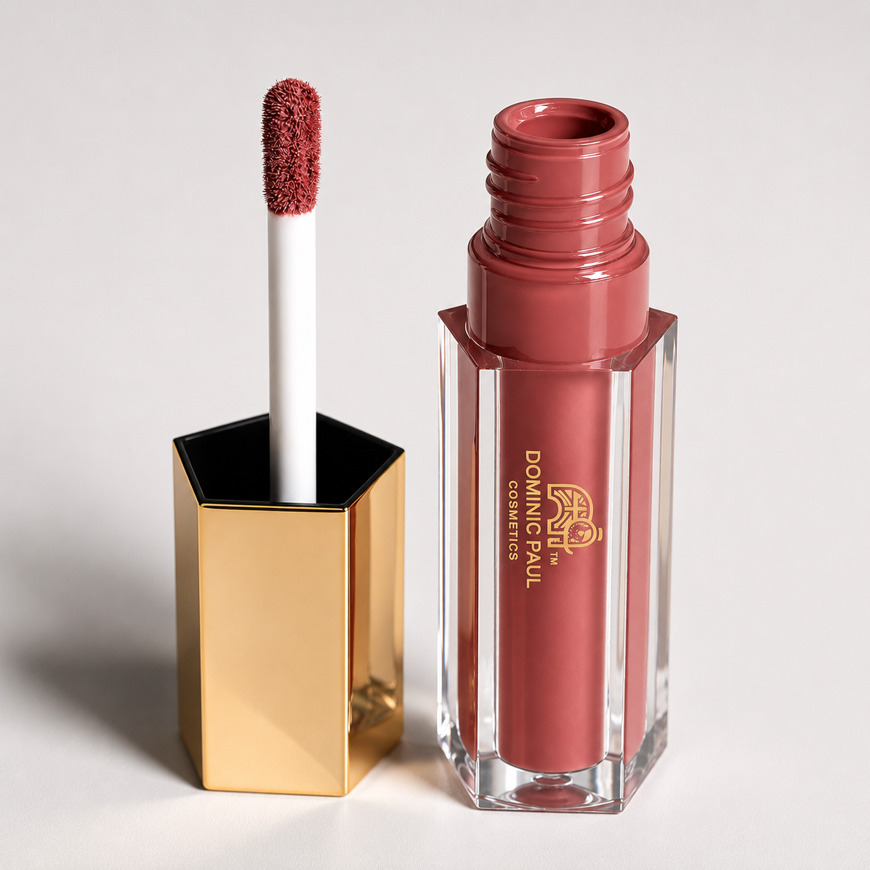 Dominic Paul Lip Glaze - open