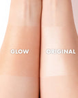 ICONIC London Prep-Set-Glow, both shades swatched side by side