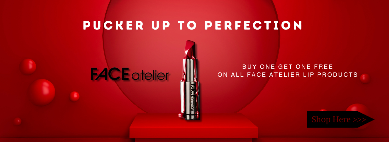 FACE atelier BOGOF promotion on all lip products